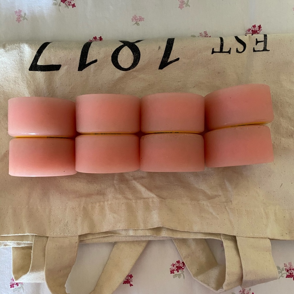 (SOLD) Impala Pink Roller Skate Wheels/Bearings - Picture 2 of 3